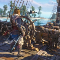 Alle Wetter: Als berüchtigter walisischer Pirat Edward Kenway durchkreuzt man auf der „Jackdaw“ die Karibik. (Foto: Ubisoft/dpa-tmn)