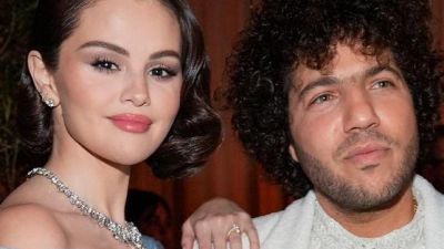 Selena Gomez und Benny Blanco sind seit 2023 ein Paar (Archivbild).  (Foto: Chris Pizzello/Invision/dpa)