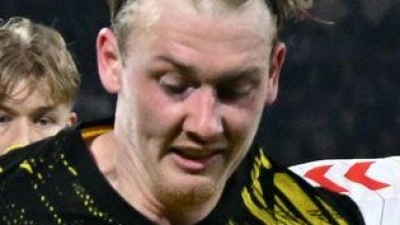 Kein Thema in Leverkusen: Nationalspieler Julian Brandt von Borussia Dortmund. (Archivbild) (Foto: Federico Gambarini/dpa)