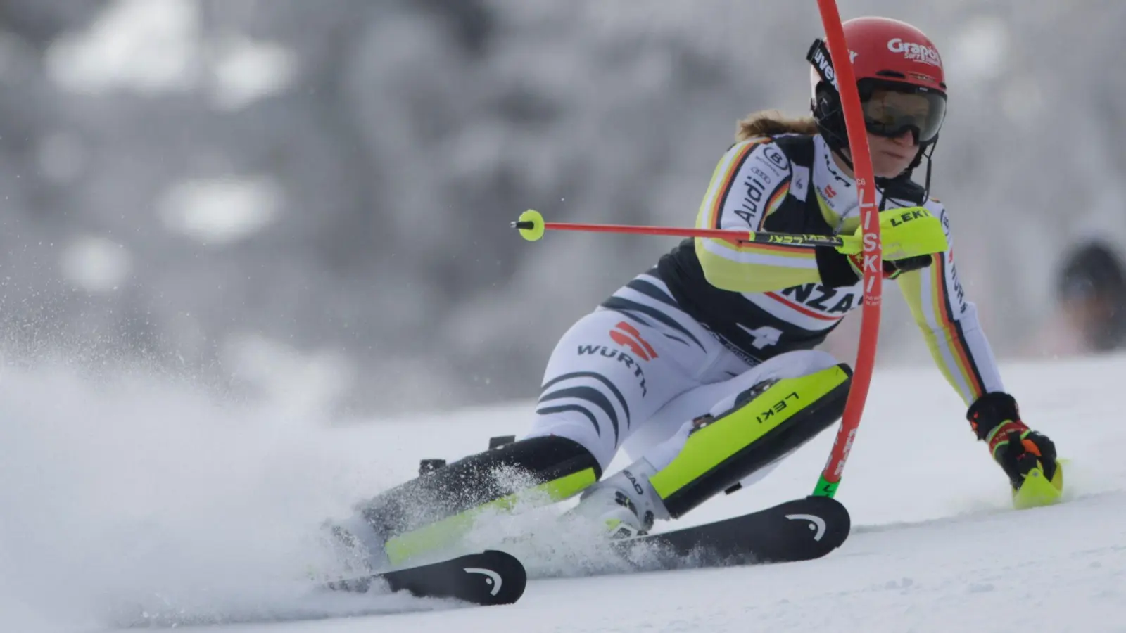 Wurde Zweite in Tschechien: Lena Dürr. (Foto: Giovanni Maria Pizzato/AP/dpa)