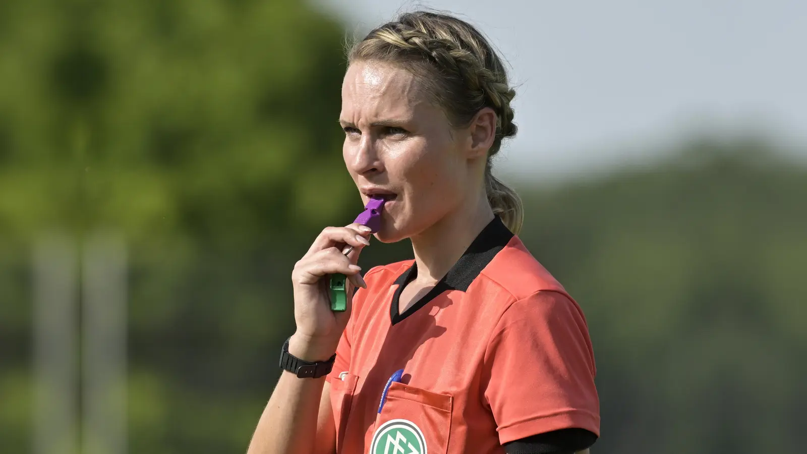 Souverän auch in hitzigen Spielen: Annette Hanf. (Foto: Martin Rügner)