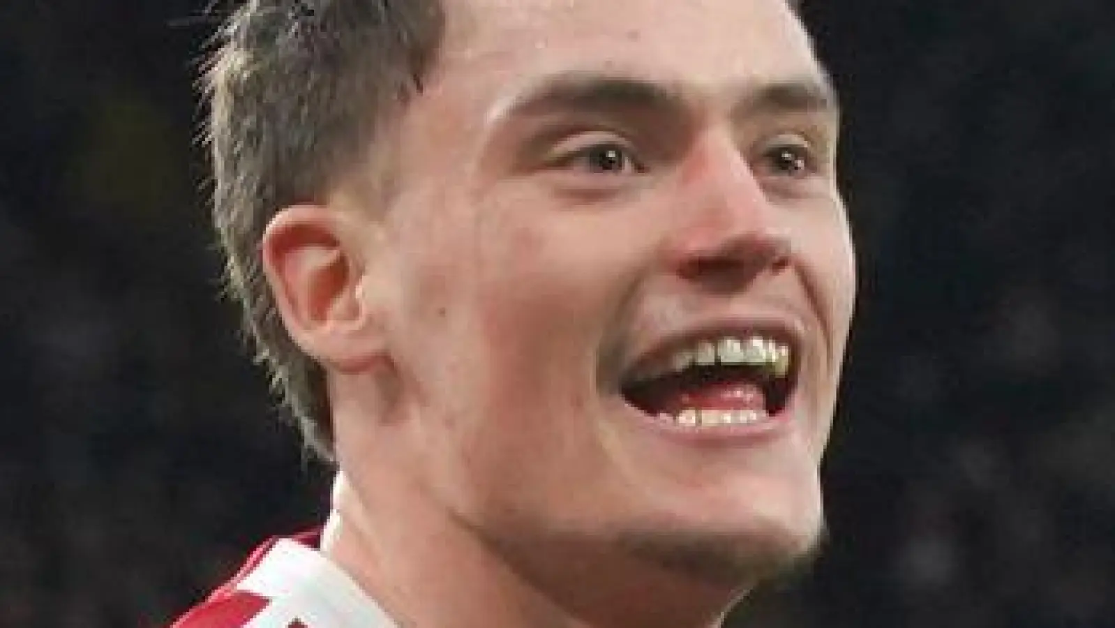 Florian Wirtz erzielte sein erstes Pflichtspieltor für den FC Liverpool. (Foto: Ian Hodgson/AP/dpa)