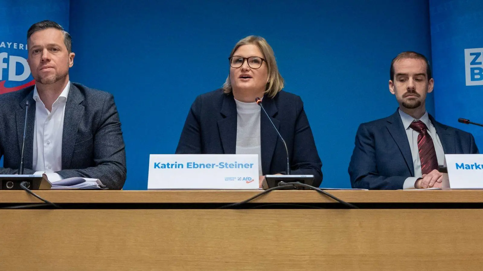 Die AfD zieht mit vielen drastischen Forderungen in den Wahlkampf. (Foto: Peter Kneffel/dpa)