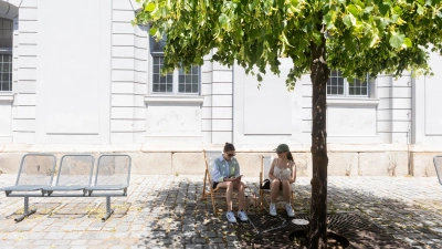 Alleine 2026 heizte sich Ansbach schon an vier Tagen auf über 37 Grad auf. Seit Beginn der Wetteraufzeichnungen gab es zehn solcher Tage. (Archivbild: Evi Lemberger)