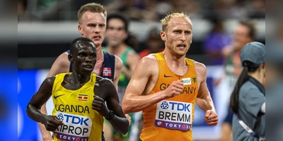 Er ist stolz, dabei gewesen zu sein: Florian Bremm bei der WM. (Foto: Jan Papenfuß)