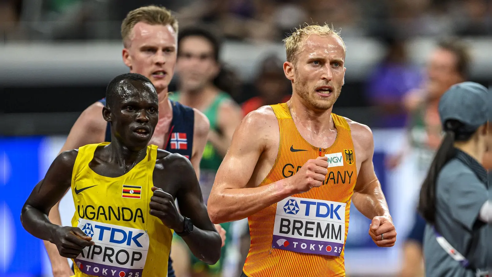 Er ist stolz, dabei gewesen zu sein: Florian Bremm bei der WM. (Foto: Jan Papenfuß)