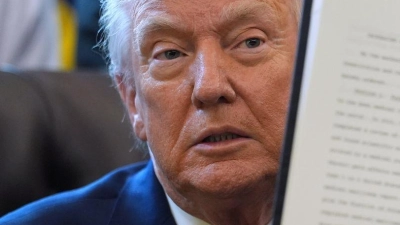 Trump will, dass sich die Ukraine bewegt. (Foto: Evan Vucci/AP/dpa)