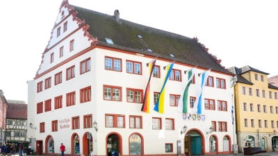 Nach den Vorstellungen des Stadtrates sollte die grundlegende Umgestaltung des Komplexes Rathaus/Schrammhaus 2024 angegangen werden. Dieser Wunschtermin ist nun hinfällig. (Foto: Irmeli Pohl)