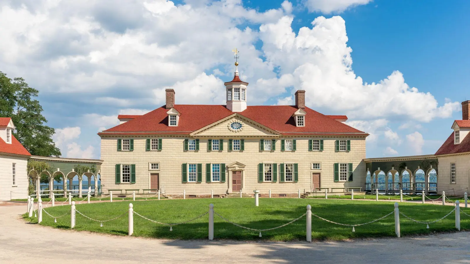 Wohin Washington zurückkehrte, von wo aus er regierte: der Familiensitz Mount Vernon.  (Foto: Thalia Romero/Courtesy of Washington.org/dpa-tmn)