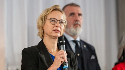 Ehemalige Mitglieder des BSW in Thüringen haben eine neue Partei gegründen. (Archivbild) (Foto: Jacob Schröter/dpa)