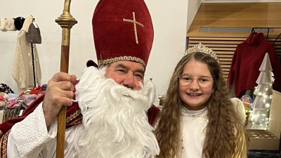 Auch der Nikolaus und das Christkind werden auf dem Sternlesmarkt vorbeischauen.  (Foto: Stadt Wolframs-Eschenbach)