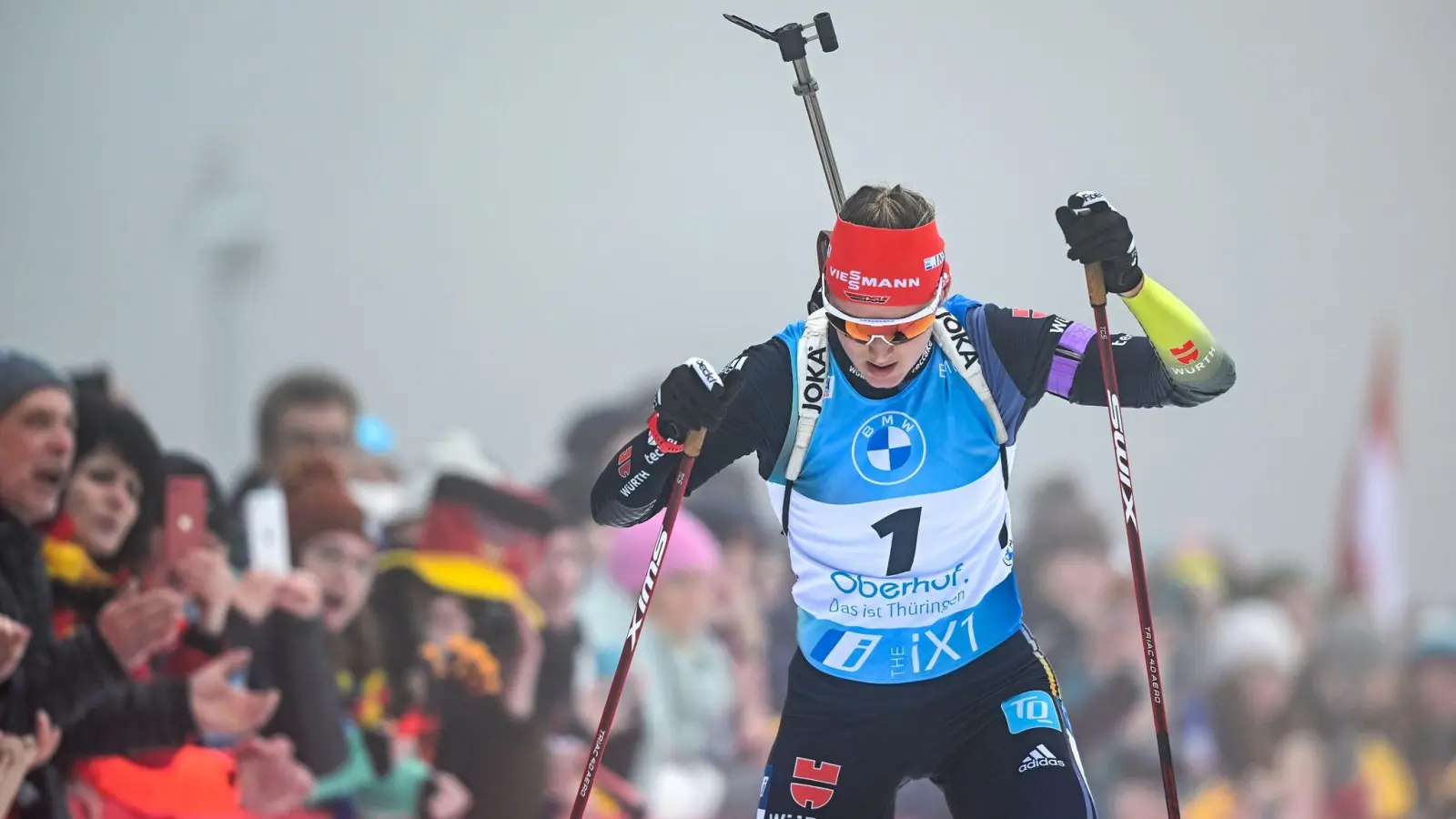 Denise Herrmann-Wick hofft auf die nächste WM-Medaille. (Foto: Hendrik Schmidt/dpa)