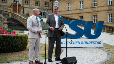 Die CSU sieht sich als Stabilitätsanker. (Foto: Daniel Vogl/dpa)