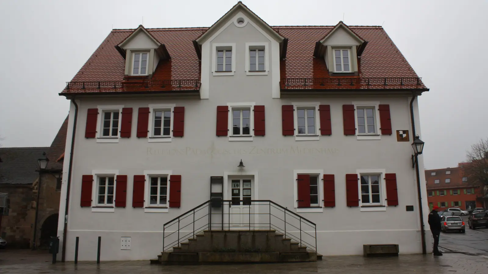 So sieht das Medienhaus auf dem Heilsbronner Marktplatz nach dem Umbau aus. (Foto: Anna Beigel)