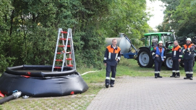 Noch eigenständig nahm die Feuerwehr Gösseldorf/Wolfartswinden im Jahr 2023 am Tag der Feuerwehr in Ansbach teil. (Archivfoto: Oliver Herbst)