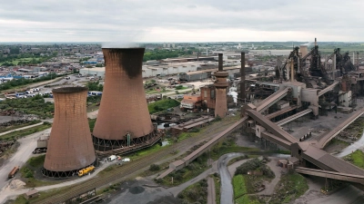 Das Stahlwerk wurde aus der Insolvenz heraus von Jingye übernommen. (Archivbild) (Foto: Joe Giddens/PA Wire/dpa)