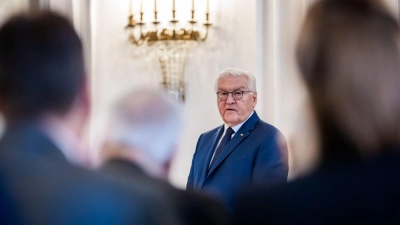Seine Amtszeit endet im März 2027. Doch die Debatte über Steinmeiers Nachfolge hat bereits begonnen.  (Foto: Christoph Soeder/dpa)