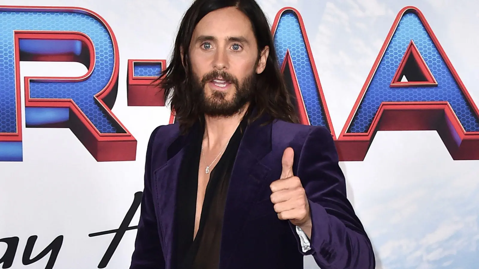 US-Schauspieler Jared Leto bei der Premiere von &quot;Spider-Man: No Way Home&quot; in Los Angeles. (Foto: Jordan Strauss/Invision via AP/dpa)