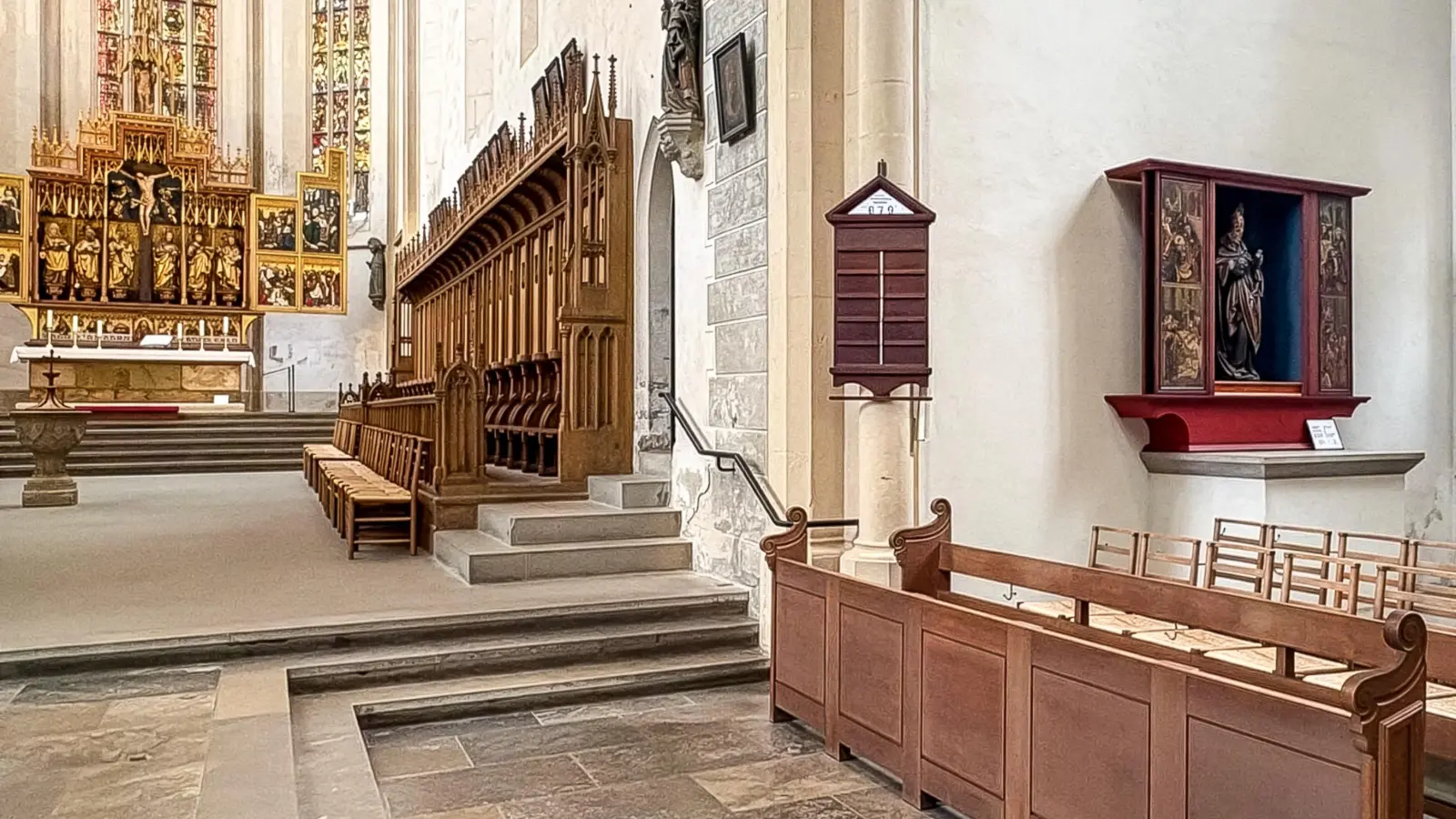Der Ostchor der St.-Jakobs-Kirche soll barrierefrei zugänglich gemacht werden.  (Foto: Willi Pfitzinger)
