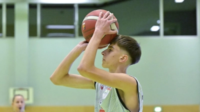 Djordje Manojlovic sammelte 18 Punkte für Ansbach. (Foto: Martin Rügner)