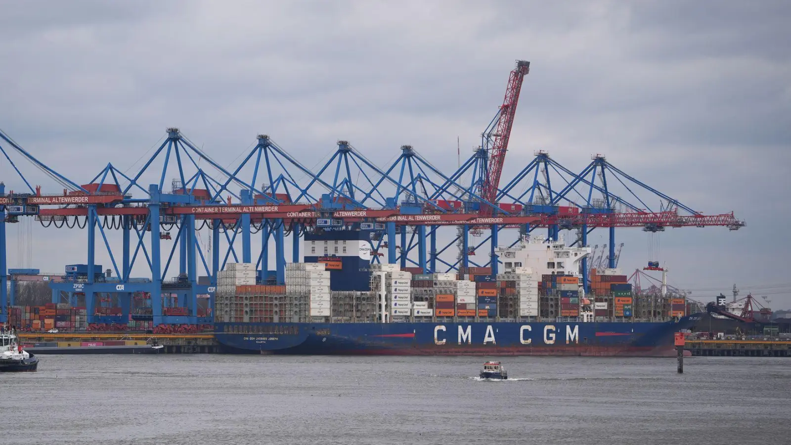 Die Exporterwartungen der deutschen Wirtschaft sind gesunken. (Symbolbild) (Foto: Marcus Brandt/dpa)