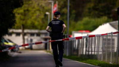 Ein 43-Jähriger Schweizer ist festgenommen worden. (Foto: Michael Buholzer/KEYSTONE/dpa)