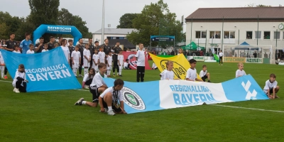 Der Regionalliga Bayern, hier eine Szene vom Eröffnungsspiel bei der SpVgg Ansbach im Juli, wird sich verändern.  (Foto: Evi Lemberger)