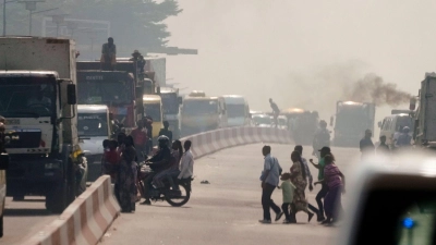 Im Kongo sind laut der UN 5,8 Millionen Menschen binnenvertrieben - die höchste Zahl in Afrika. (Foto: Gregorio Borgia/AP/dpa)