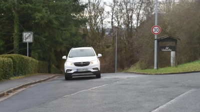 Die Klosterdorfer Tempo-30 Zone endet hier, sagt das linke Verkehrsschild, während das rechte Schild ab dem Beginn der Adi-Dassler-Straße Tempo 30 verordnet. (Foto: Andreas Reum)