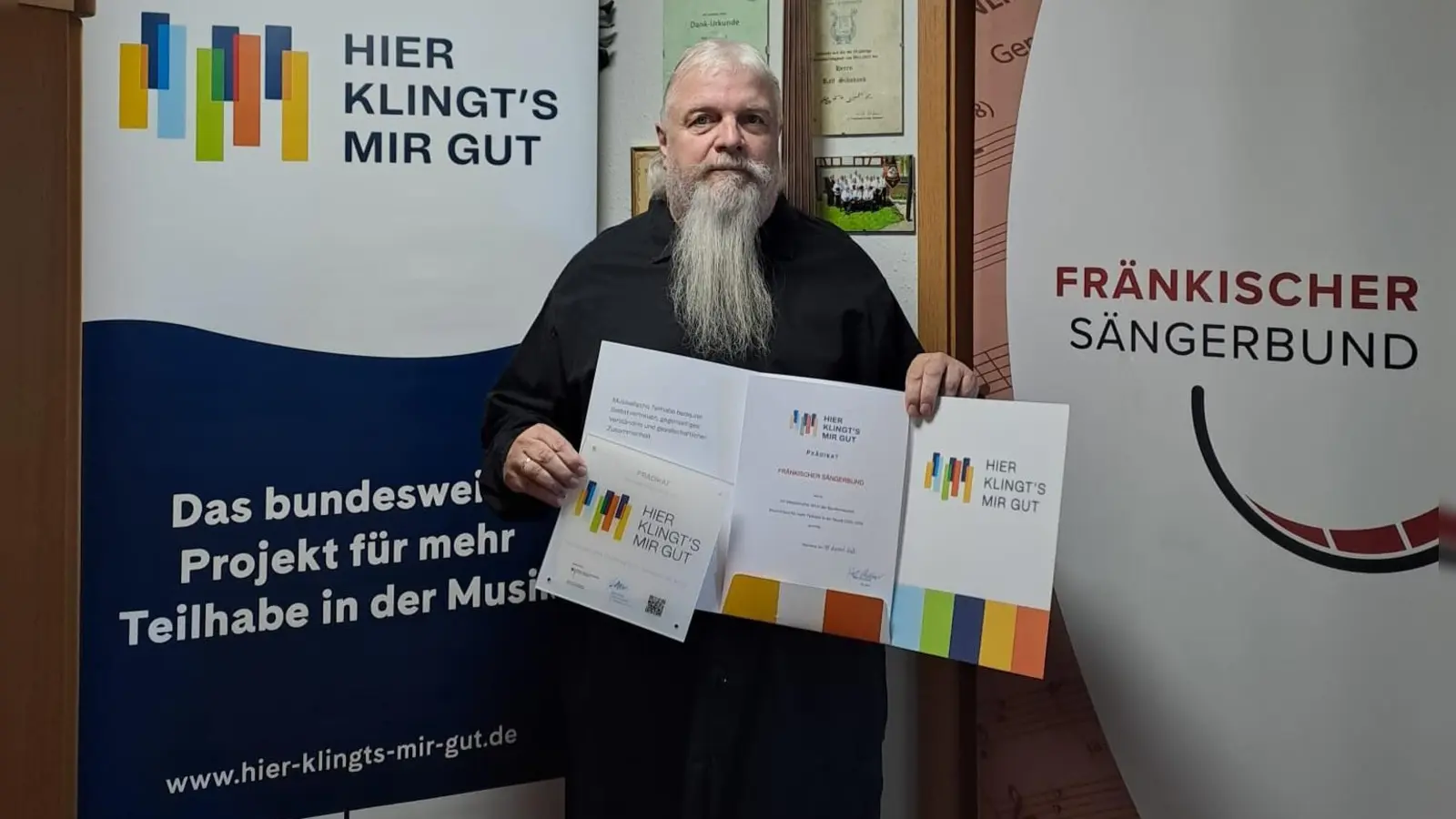 Ralf Schuband wurde für sein Lebenswerk ausgezeichnet. (Foto: Sabine Schuband)