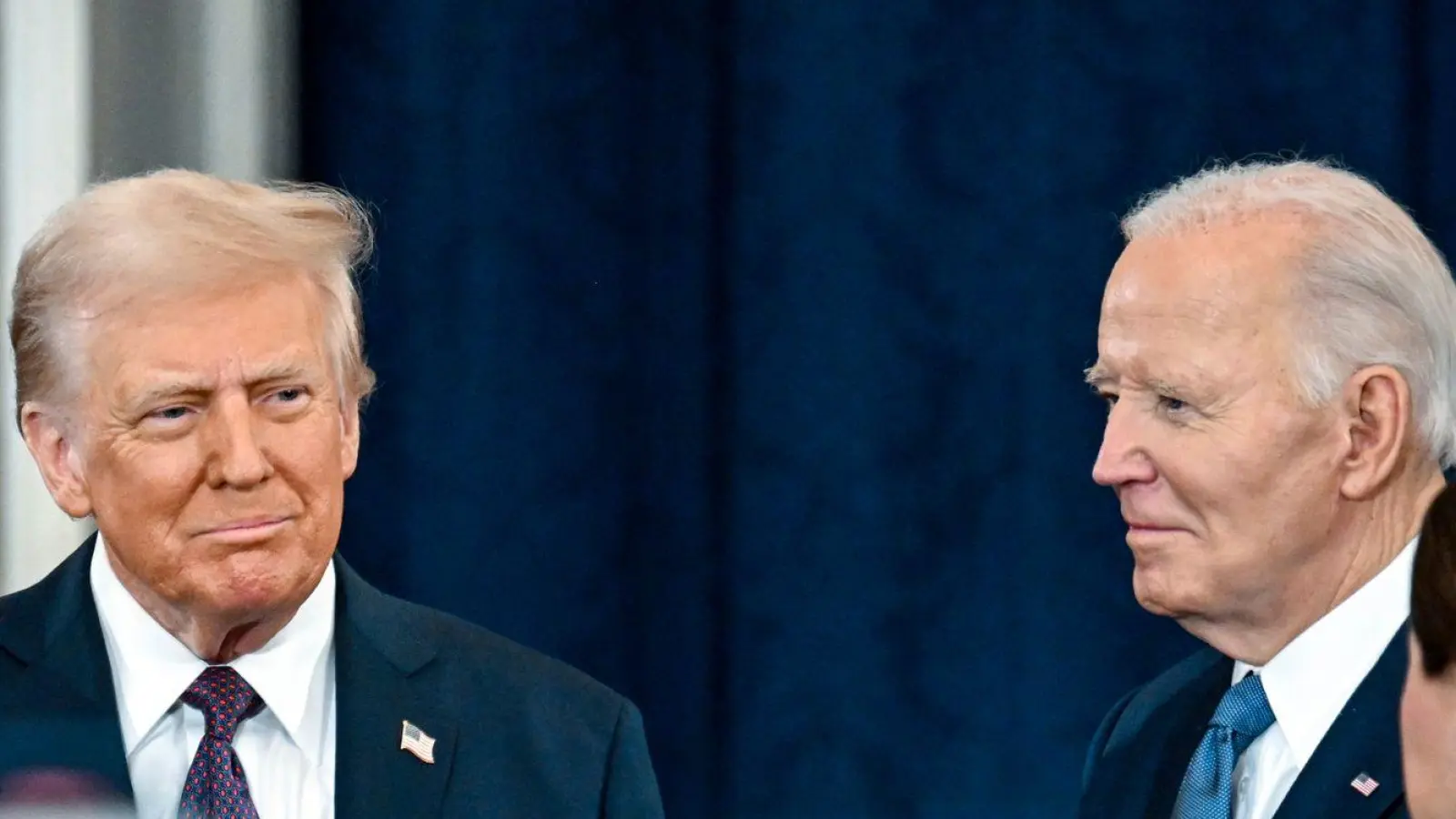 Trump will nicht, dass sein Vorgänger Biden weiter Zugang zu wichtigen Informationen hat. (Archivbild) (Foto: Kenny Holston/Pool The New York Times/AP/dpa)