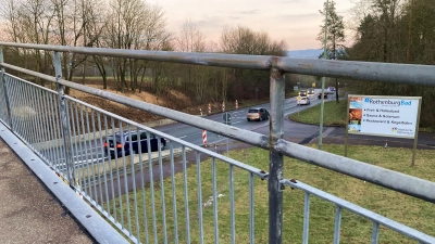 Den Neubau der Fußgängerbrücke an der Bleiche wird in diesem Jahr das Stadtbauamt betreuen. (Foto: Clarissa Kleinschrot)