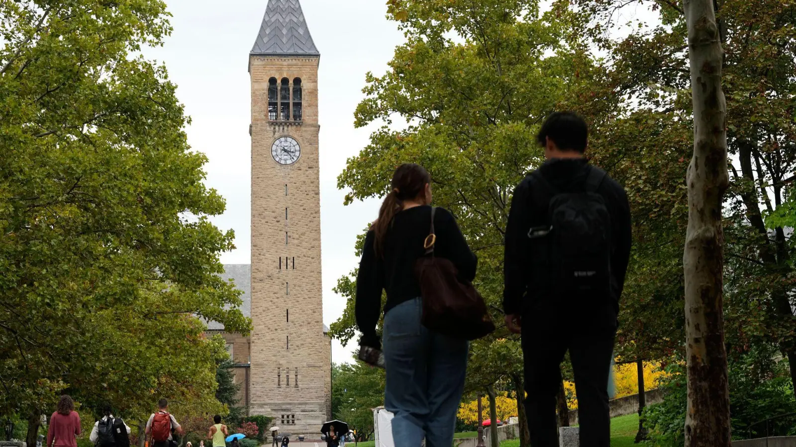 Die Cornell-Universität gehört zur prestigeträchtigen Ivy League. (Foto: Matt Rourke/AP/dpa)