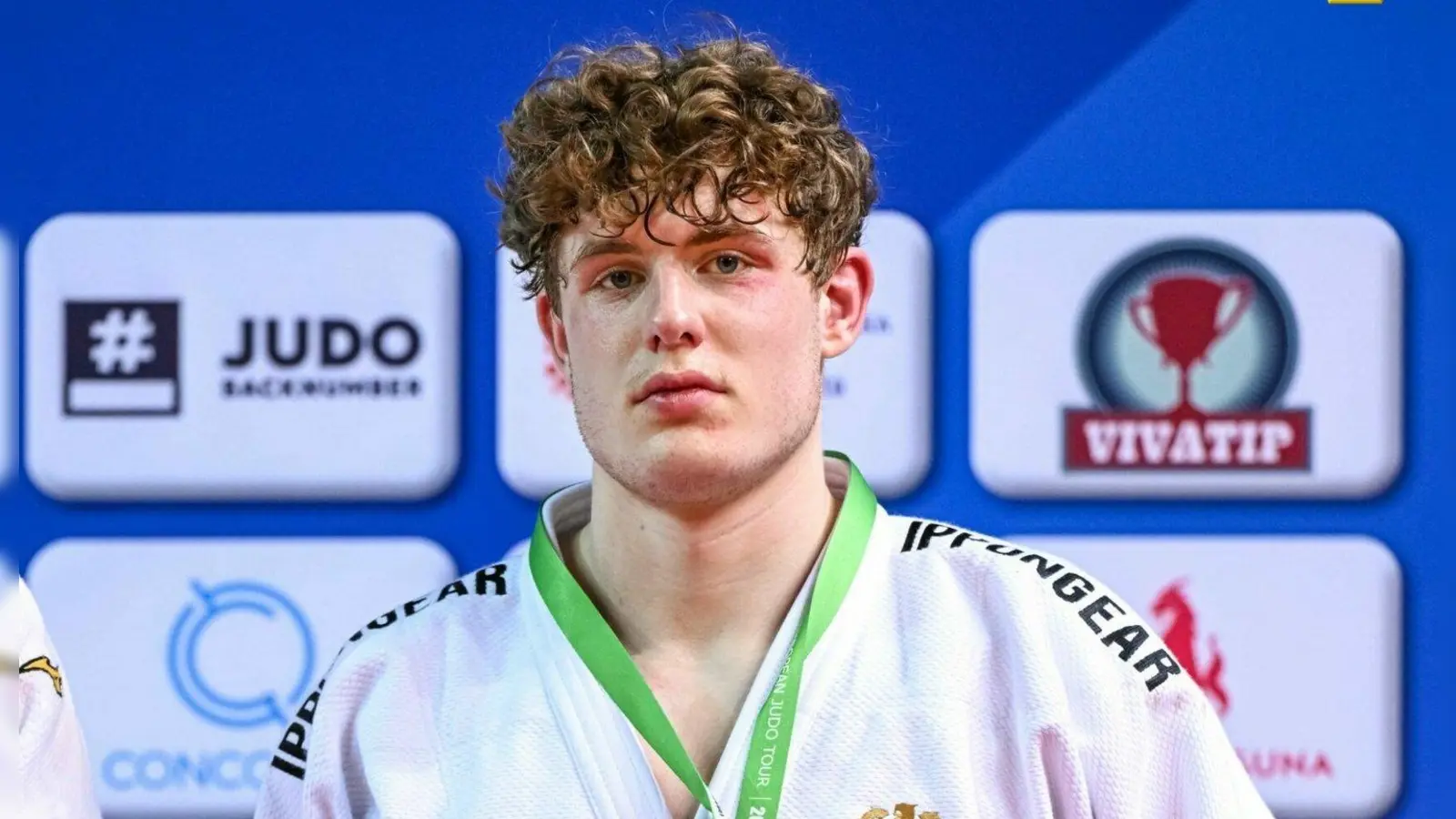 Mit Bronze dekoriert: Samuel Bischoff.  (Foto: EJU)