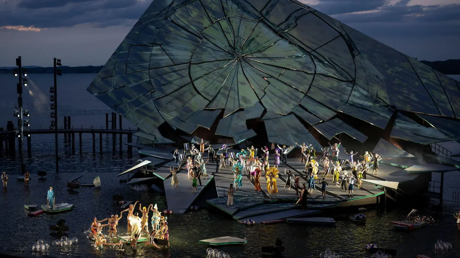 Die Festspiele endeten am vergangenen Wochenende. (Archivbild)  (Foto: Gian Ehrenzeller/KEYSTONE/dpa)