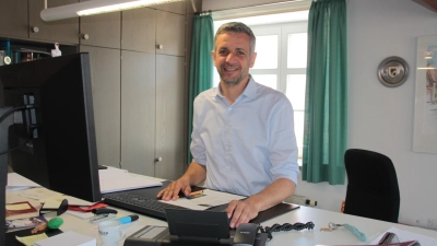 Stefan Bach war mit seinem Abschneiden im ersten Wahlgang sehr zufrieden. (Foto: Robert Maurer)