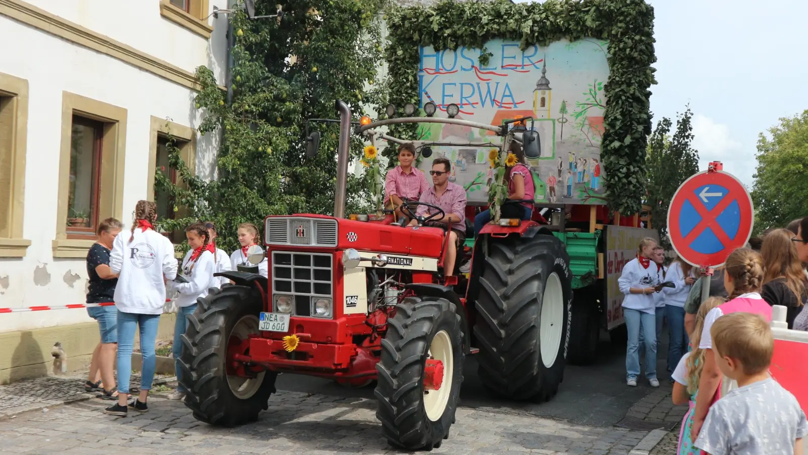 Am Sonntag um 13.30 Uhr startet der Kerwaumzug der Ortsjugend. (Foto: Rainer Fritsch)