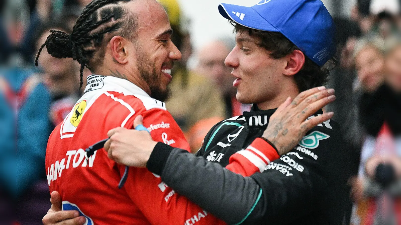 Der Altmeister und der Wunder-Teenager. (Foto: Graham Hughes/The Canadian Press/AP/dpa)