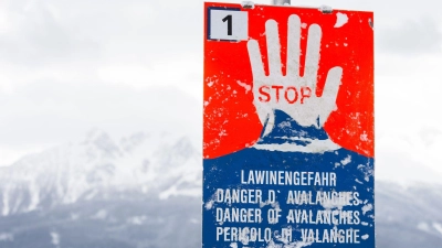 Die Lawinengefahr in Bayern ist angestiegen. (Symbolbild) (Foto: Jakob Gruber/APA/dpa)