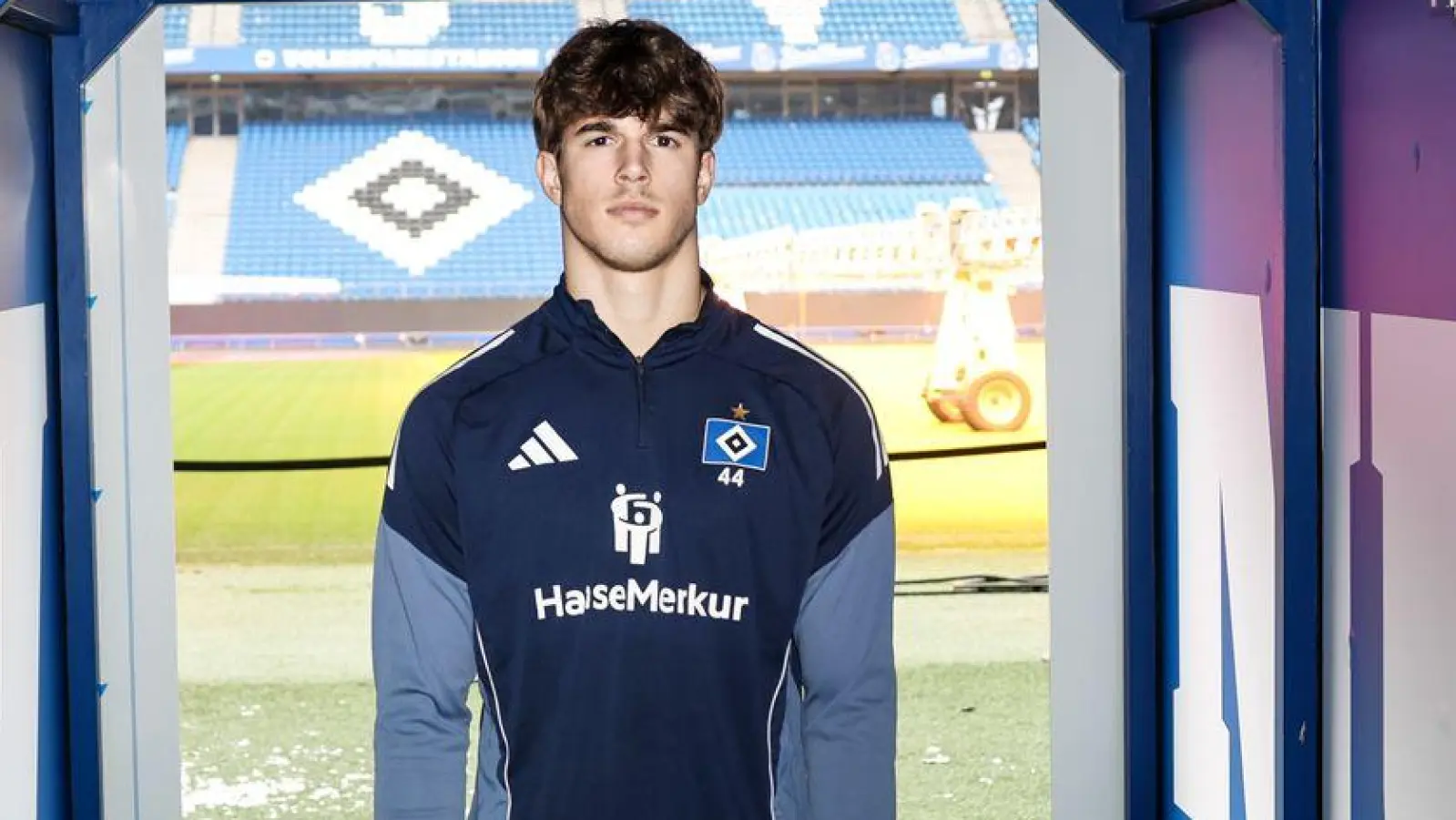 Große Abwehrhoffnung: Der Kroate Luka Vuskovic.  (Foto: Christian Charisius/dpa)